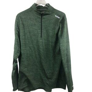 Hi-Tec Performance 1/4 Zip Collar Pullover Forest Green Men's Size‎ XL
